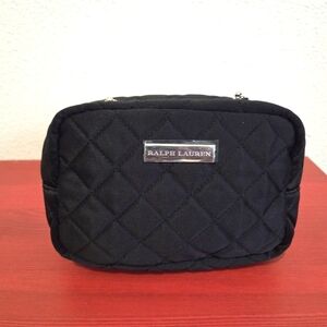 Ralph Lauren Black Quilted Bag
